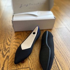Brand new Rothy’s black flats